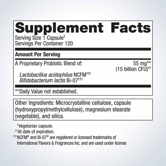 UltraFlora Balance Probiotic, MGS